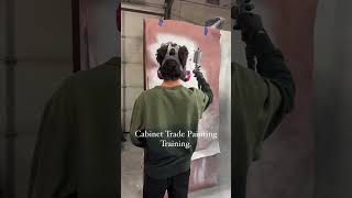 How to refinish kitchen cabinets  cabinet painting training in Toronto Canada toronto pintores [upl. by Inge]