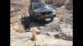 Subaru Forester Off Road Rock Crawling Part 1 [upl. by Melita]