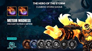 Heroes of The Storm 2024 Journey to Grand Master Ragnaros HoTS Living Meteor Madness [upl. by Yehc]