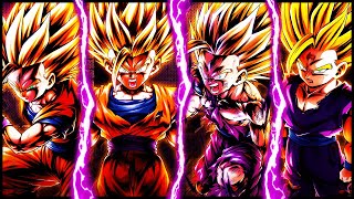 LF REVIVAL GOHAN LF FSK GOHAN amp THE FULL SSJ2 Teen Gohan Team In Dragon Ball Legends [upl. by Dulce714]