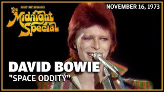 Space Oddity  David Bowie  The Midnight Special [upl. by Ytirehc]