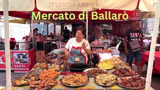 Ballarò Market Palermo Sicily 02 September 2023 Part 2 [upl. by Rafter]