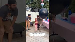 🤦‍♀️ This Gender Reveal Party Turned into CHAOS” schwangerschaft genderreveal grossesse [upl. by Analat]