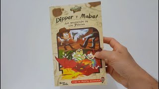 Gravity Falls Libro La Maldición de Los Piratas  Review Completa ✅ [upl. by Sussi]