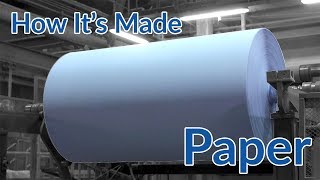 Paper Machine  Fourstones Paper Mill PM4 [upl. by Fortune46]