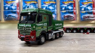 IMC RAWCLIFFE MB AROCS BIGSPACE 8X4 SCHEUERLE INTERCOMBI 12LINER Scale 150 fyp [upl. by Dihgirb]