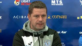 Antrenorul Flavius Stoican vorbește despre meciul cu Dinamo [upl. by The]