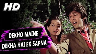 Dekho Maine Dekha Hai Ye Ek Sapna  Amit Kumar Lata Mangeshkar  Love Story Songs  Kumar Gaurav [upl. by Ezar503]