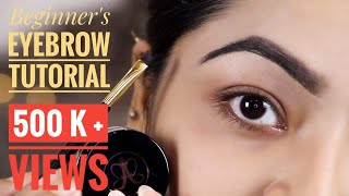 How to do your eyebrows ❤️BEGINNERS EYEBROW TUTORIAL  Favourite Eyebrow Products [upl. by Aicargatla369]