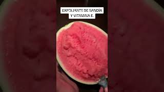 Exfoliante dd Sandía 🍉🍎 love explorepage exfoliantes [upl. by Romine330]