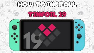 How to install and use Tinfoil 19 on modded Nintendo Switch  BEST GUIDE [upl. by Koslo]