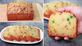 Bakery Style Suji Cake Recipe  Eggless amp Without Oven  Yummy [upl. by Socher]