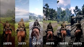 10 Fps vs 20 Fps vs 30 Fps vs 40 Fps vs 50 Fps vs 60 Fps [upl. by Guod912]