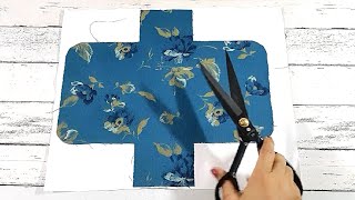 How To Make A Utility Pouch Bag At Home  Easy DIY Bag [upl. by Ecirtahs]