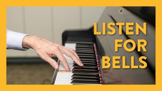 How to Play Listen for Bells  Hoffman Academy Piano Lesson 17 [upl. by Esiocnarf]