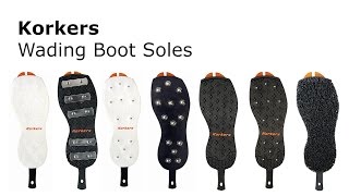 Korkers Soles Comparison and Overview  AvidMax [upl. by Avlem]