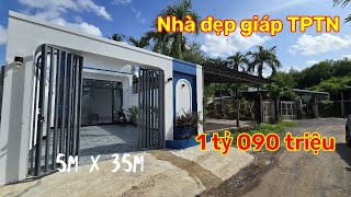 Nhà đẹp giáp TPTN gần vincom hậu dài mà chỉ 1 tỷ 090 triệu mang phong cách hd muabánnhàđấttâyninh [upl. by Aridni]