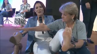 Michelle Bolsonaro PésSolas FeetSoles [upl. by Ahsienaj194]