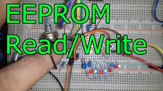 EEPROM ReadWrite 🔴 ATmega328P Programming 10 AVR microcontroller with Atmel Studio [upl. by Rosemare465]