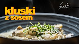 DELIKATNE KLUSKI Z SOSEM PIECZARKOWYM [upl. by Aitnas345]