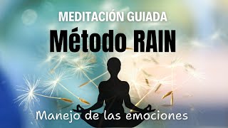 🙌meditación guiadaMétodo RAIN ☀️ [upl. by Creighton]