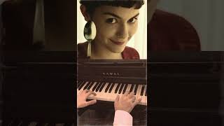 Amélie Theme  piano cover La valse dAmelie piano pianocover shorts [upl. by Ahslek]