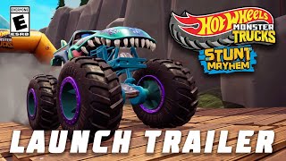 Hot Wheels Monster Trucks Stunt Mayhem™  Launch Trailer [upl. by Onairam]