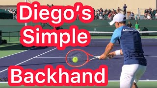 Copy This From Diego Schwartzman’s Two Handed Backhand Pro Tennis Technique [upl. by Kingston562]