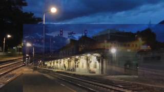 Gare de Gap  17 Juin 2016  5790 Paris Briançon [upl. by Eanram]