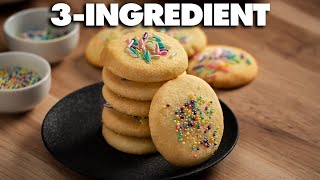 3 Ingredient Sugar Cookies [upl. by Atima]