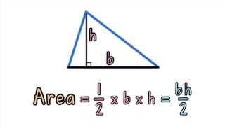 Area of a Triangle Base and Height [upl. by Aldrich]