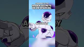 Hidden Secrets On Dragon Ball Sparking Zero That Will Shock You Part 5 shorts [upl. by Lednahc732]