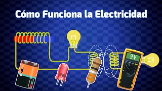 Cómo funciona la ELECTRICIDAD  Principios básicos de funcionamiento [upl. by Allebasi]