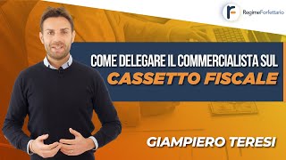 Come delegare il Commercialista al Cassetto Fiscale [upl. by Maller]