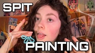 asmr  1 Hour of Spit Painting  triggers vary [upl. by Wiltz]