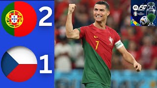 Portugal vs Czechia 21 All Highlights Goals  UEFA EURO 2024 [upl. by Beare]