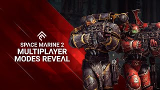 Space Marine 2  Multiplayer Modes Reveal Trailer [upl. by Hueston]