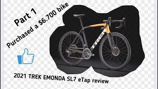 2021 Trek Emonda SL7 ETap Review [upl. by Lain]