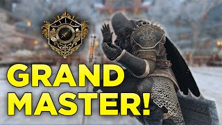 Bash Prior Reaches GrandMaster  For Honor Ranked Duels [upl. by Matheny]