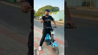 Hamane ki Yulu bike ride PriyalKukreja shorts funny [upl. by Susan]