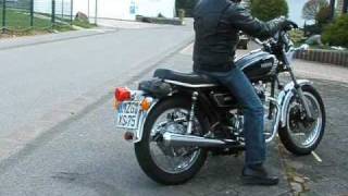 XS 650 Original Kick And Run Sound [upl. by Ihc648]