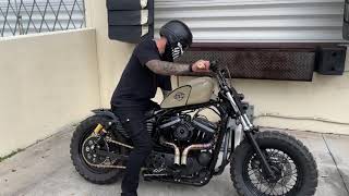 Harley Sportster 48 Start Up Sick Sound Most hated Sportster on the Internet harleydavidson [upl. by Ray]