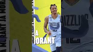 🦊 Block amp Ja Morant Poster mycareer nba2k25 nba grizzlies jamorant highlights basketball [upl. by Ennoirb]