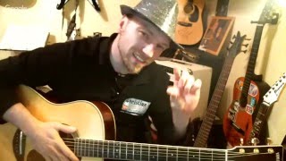 Livestream Gitarren Anfänger Kurs In 4 Wochen Gitarre lernen  34 Neue Akkorde und weiteres Lied [upl. by Nelehyram148]