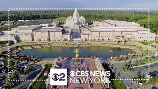 Largest Hindu temple outside of India now stands in Central New Jersey [upl. by Calandra392]