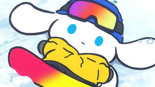 【ICINNAMOROLL Animation】Episode 17 Snowboarding [upl. by Ilahtan]