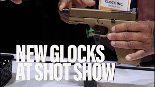 Glock debuted two new pistols at this years SHOT Show [upl. by Hokanson859]