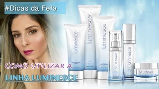 Como utilizar a Linha Luminesce da Jeunesse Passo a Passo [upl. by Bolme]