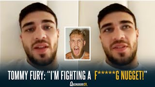 Tommy Fury EXPLODES on quotFG NUGGETquot Jake Paul Explains WHY He Went Topless Tyson Fury Exchange [upl. by Tterag902]