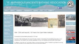 Phibbies open water swim from Olympia to Broughty Ferry  approx 1993 [upl. by Hpesojnhoj129]